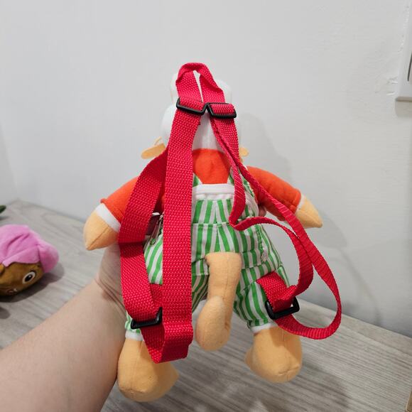 Maisy Small Backpack with clip plush keychain vintage mischief makers - Picture 4 of 16